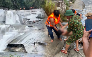 Video: Tìm thấy thi thể người đàn ông mất tích khi tắm suối tại thác 7 tầng