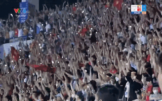 Video: Sân vận động Việt Trì bùng nổ trước chiến thắng của U23 Việt Nam