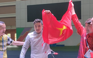Video: Khoảnh khắc Vũ Thành An đoạt huy chương vàng môn đấu kiếm SEA Games 31