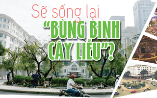 Tái lập giao lộ Lê Lợi - Nguyễn Huệ, sống lại bùng binh cây liễu