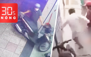 Bản tin 30s Nóng: Camera ghi hình kẻ trộm xe SH ở Gò Vấp; Ông ngoại kịp cứu cháu bị quăng xuống sông
