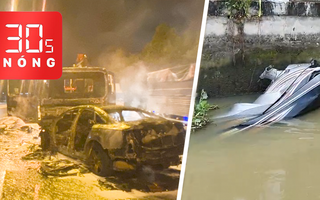 Bản tin 30s Nóng: Cảnh báo tai nạn môtô nước sông Sài Gòn từ vụ 2 người chết; Chạy ngược chiều, tông xe tải