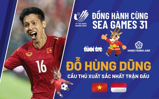 Video: Đỗ Hùng Dũng được bình chọn cầu thủ xuất sắc nhất trận U23 Việt Nam - U23 Indonesia