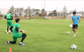 Video: Xem U23 Việt Nam vui vẻ tập luyện trước trận gặp U23 Saudi Arabia vào 23h tối nay