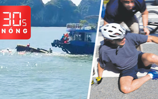 Bản tin 30s Nóng: Va chạm tàu trên vịnh Lan Hạ, nữ du khách thiệt mạng; Tổng thống Joe Biden bị ngã xe đạp