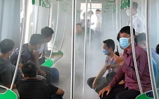 Video: Diễn tập chữa cháy, cứu hộ, cứu nạn trên đường sắt Cát Linh - Hà Đông