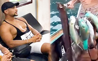 Video: Nam du khách bị bắt vì câu cá vẹt, cá chình trái phép rồi quay clip đăng lên TikTok