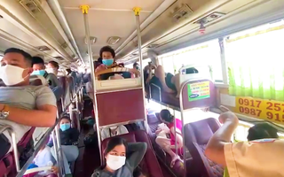 Video: Xe 46 chỗ 'nhồi' 71 khách, phạt lái xe và chủ xe 21 triệu đồng