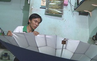 Chiếc dù bảo vệ da khỏi tia UV