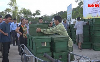 Hỗ trợ 250 đàn ong giống cho bà con vùng lũ