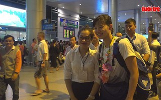 Ánh Viên trở về trong vinh quang