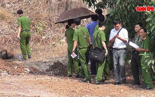 Nghi án chồng đốt xác vợ vứt tại bãi đất trống rồi tự sát