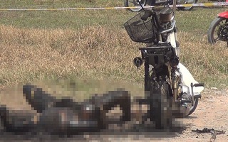 Phát hiện thi thể người phụ nữ chết cháy bên cạnh chiếc xe máy