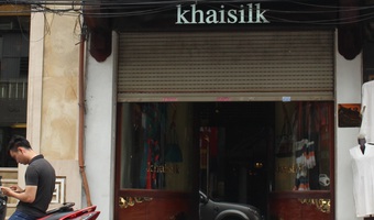 Cửa hàng Khaisilk bán hàng Made in China tạm đóng cửa