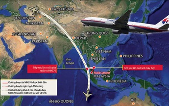 Chuyến bay MH370 mất tích: Nghi vấn chồng nghi vấn