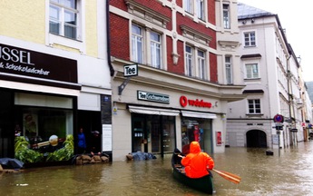 Bài học từ trận lụt phố cổ Passau