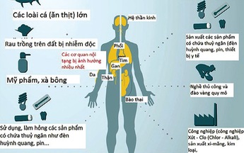 Cảnh báo phơi nhiễm chất độc từ các vụ hỏa hoạn