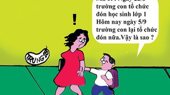 Ngày khai giảng trong… mơ!