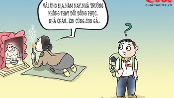 Ủa, mẹ vái gì vậy?