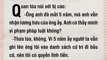 Mất 5 năm mà vẫn lãnh lương hưu?