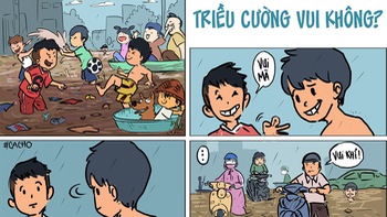 Triều cường... dzui mà!!!