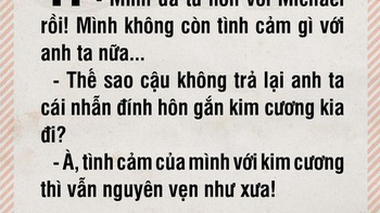 Chiếc nhẫn đính hôn gắn kim cương