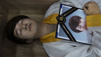 Trải nghiệm cảm giác "thử chết" để trân trọng cuộc sống ở Hàn Quốc