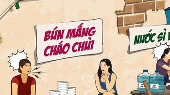 Combo "bún mắng cháo chửi" và "nước sỉ vả"