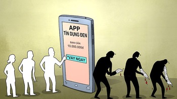 App tín dụng đen: Bấm bấm là có tiền