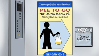 Pee to go: Dành cho những người thích tè bậy trong thang máy