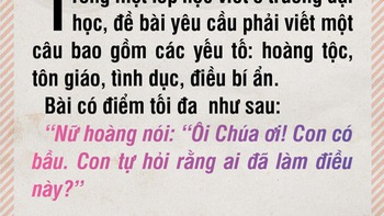 Bài văn về hoàng tộc, tôn giáo và tình dục