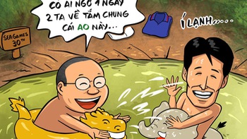Việt Nam - Thái Lan: Anh hào về tắm ao nhà