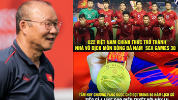 Ảnh chế: Thầy trò HLV Park Hang-seo hạ knock out Indonesia giành HC Vàng SEA Games