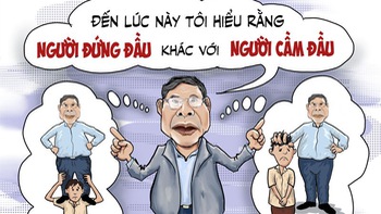 Cách phân biệt "người đứng đầu" và "người cầm đầu"