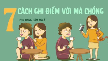 7 cách ghi điểm tuyệt đối với má chồng