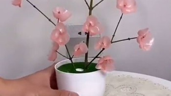 Cách làm hoa đào bằng đèn cầy đẹp và đơn giản