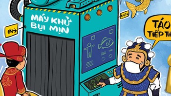 Máy khử bụi mịn tại Thiên Đình