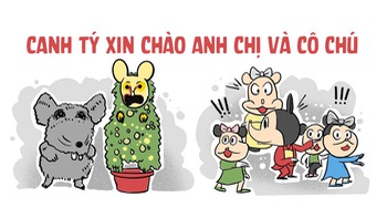 Canh Tý xin kính chào cô chú