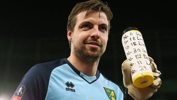 Tottenham bị loại khỏi cúp FA bởi chai nước viết đầy bí kíp của thủ môn Tim Krul