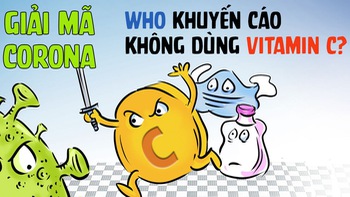 Giải mã corona: Có phải WHO khuyến cáo không dùng vitamin C?