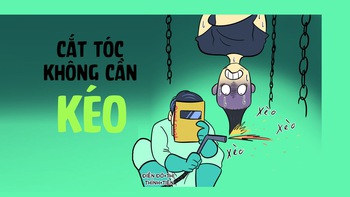 Hớt tóc không cần kéo có được không?