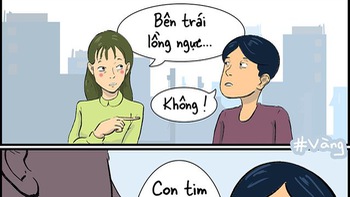 Con tim thằng Vàng không nằm bên trái