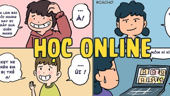 Học online, học sinh hết cả lý do lý trấu