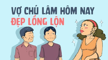 Vợ chú Lâm hôm nay đẹp lồng lộn