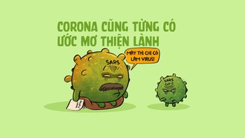 Bé Corona cũng từng có những ước mơ thiện lành