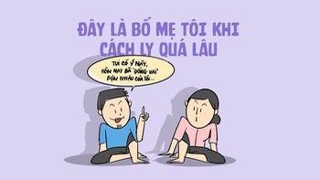 Đây là bố mẹ tôi khi ở nhà cách ly quá lâu