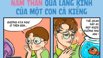 Nam thần qua lăng kính của một con cá kiểng