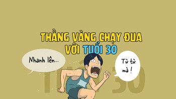 Thằng Vàng hụt hơi khi chạy đua với tuổi 30