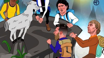 Vì sao 'con dê' hay xuất hiện trong biếm họa của Messi?