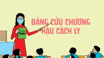 Bảng cửu chương thời hậu cách ly